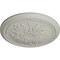 Ekena Millwork Luton Ceiling Medallion (Fits Canopies up to 1 1/8"), Hand-Painted Pot of Cream, 15 3/4"OD x 5/8"P CM16LUPCF - alternate 2